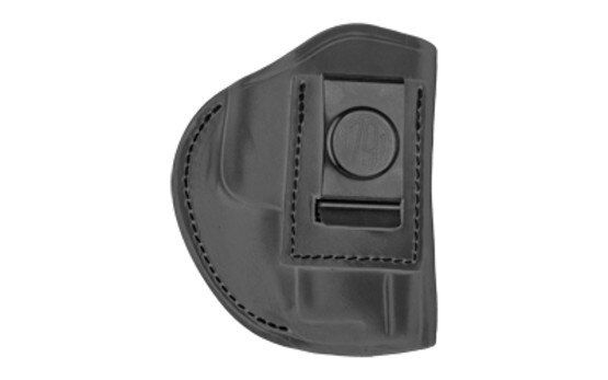 1791 Gunleather 2 Way IWB Size 5 RH Holster in Stealth Black features a belt clip for attachment